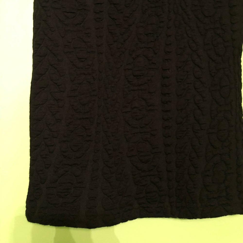Topshop Navy Blue Pencil Skirt - Picture 2 of 3